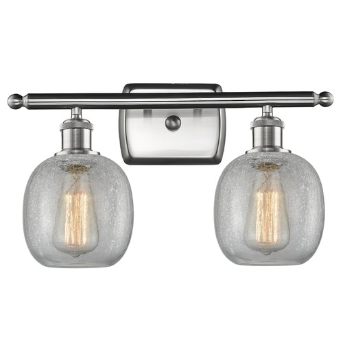 Innovations Lighting Innovations Lighting Belfast Brushed Satin Nickel Bathroom Light 516-2W-SN-G105