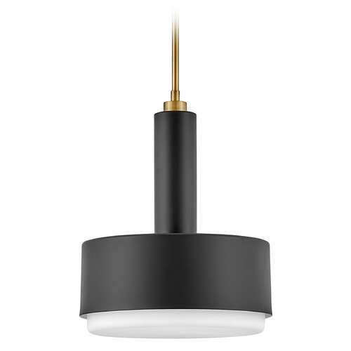 Cedric 13-Inch Pendant in Black by Hinkley Lighting