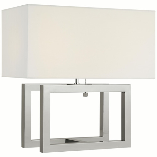 Visual Comfort Signature Collection Paloma Contreras Galerie Table Lamp in Polished Nickel by VC Signature PCD3012PN-L