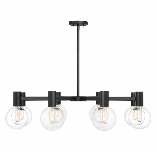 Savoy House Wright 40-Inch Chandelier in Matte Black by Savoy House 1-3074-8-89