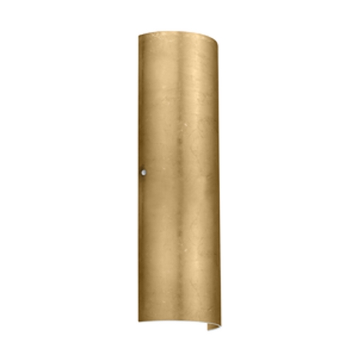 Besa Lighting Sconce Wall Light Gold Glass Satin Nickel by Besa Lighting 8194GF-SN