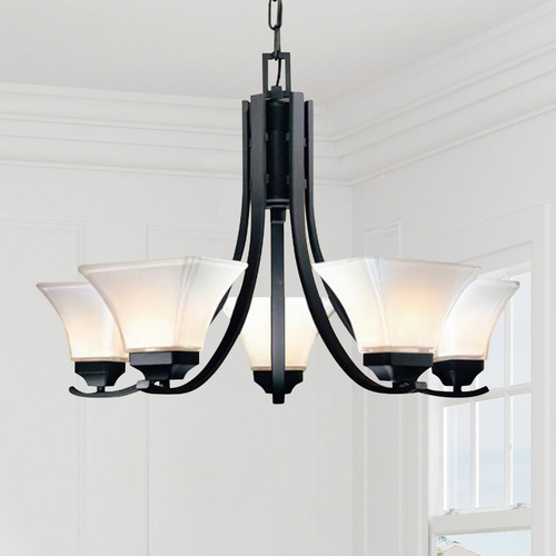 Minka Lavery 5-Light Chandelier in Black by Minka Lavery 1815-66