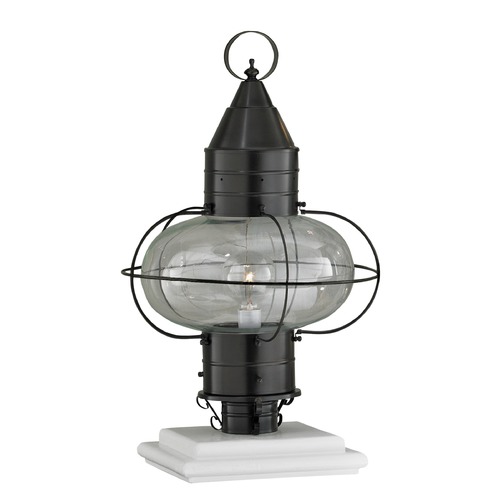 Norwell Lighting Norwell Lighting Classic Onion Bronze Post Light 1511-BR-CL