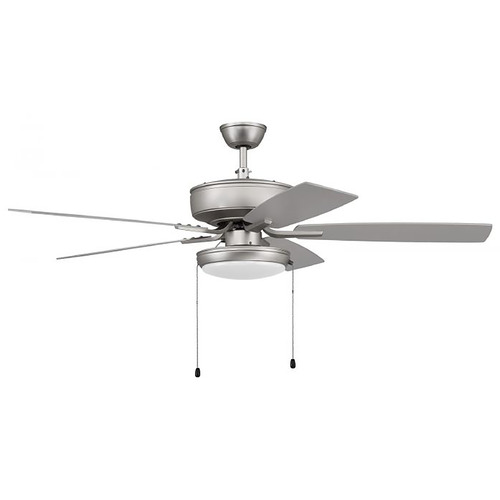 Pro Plus 119 52-Inch LED Fan in Brushed Nickel by Craftmade Lighting