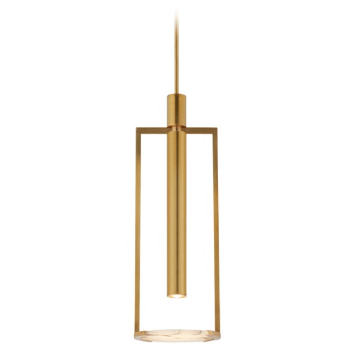 Visual Comfort Signature Collection Kelly Wearstler Melange Disc Pendant in Brass by Visual Comfort Signature KW5612ABALB