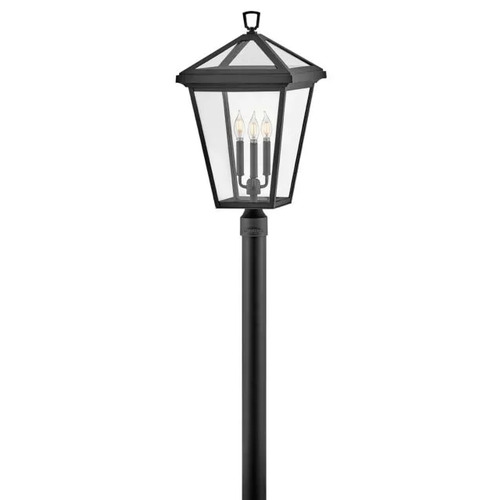 Hinkley Alford Place 26-Inch Museum Black Post Light by Hinkley Lighting 2563MB