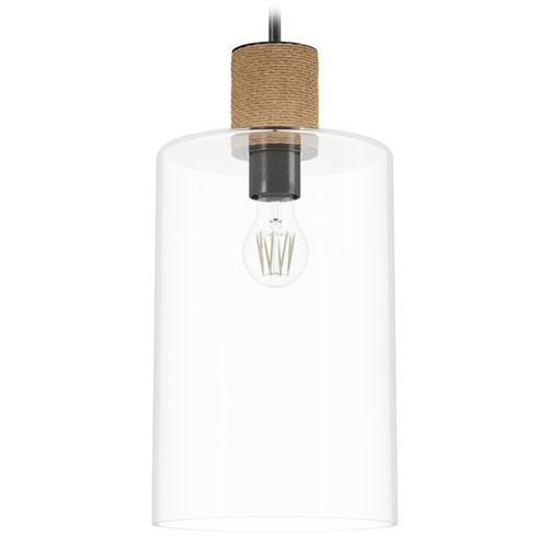 Hunter Fan Company Vanning Noble Bronze Mini-Pendant Light with Cylindrical Shade