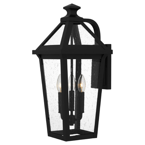 Quoizel Lighting Boulevard Matte Black Outdoor Wall Light