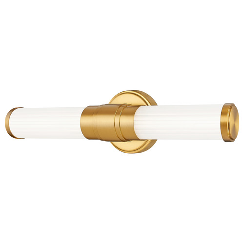 Z-Lite Warwick Modern Gold LED Vertical Bathroom Light