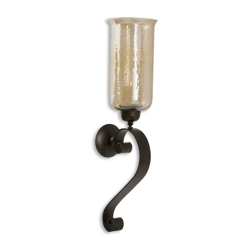 Candle Holder in Antique Bronze Finish
