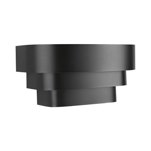 Louvered Wall Sconce in Black by Progress Lighting