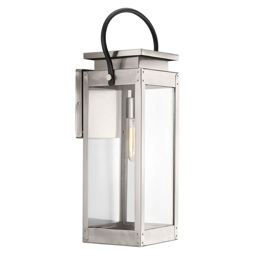 Union Square Stainless Steel Outdoor Wall Light by Progress Lighting