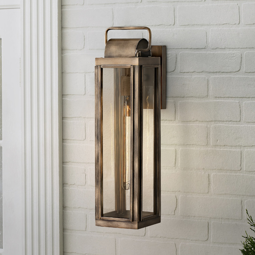 Hinkley Sag Harbor 21.25-Inch Burnished Bronze Outdoor Wall Light by Hinkley Lighting 2845BU