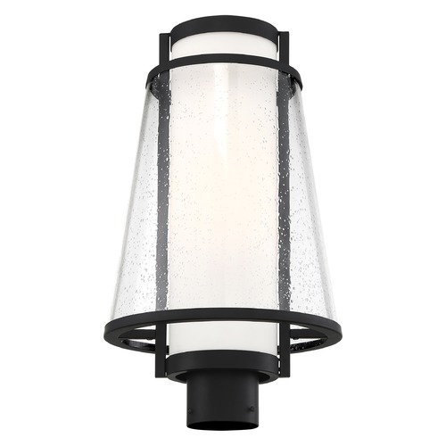 Anau Matte Black Post Light by Nuvo Lighting