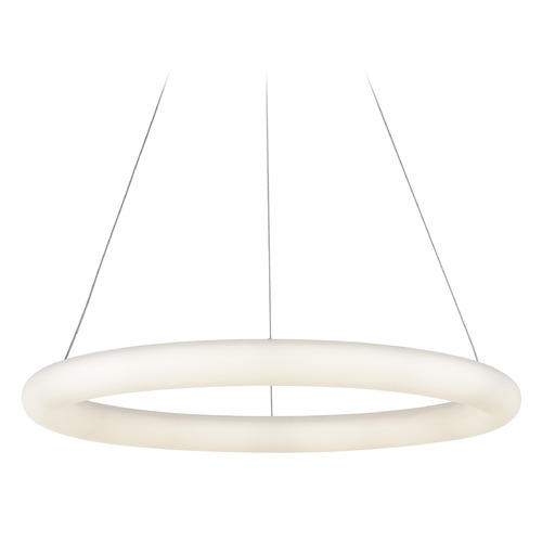 Cumulus Minor White LED Pendant by Kuzco Lighting