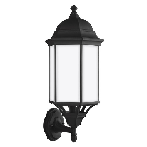 Sevier Black Outdoor Wall Light by Generation Lighting