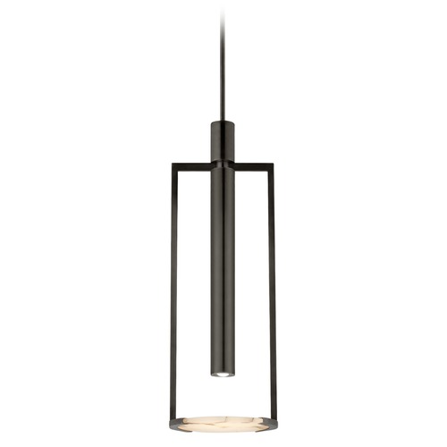 Visual Comfort Signature Collection Kelly Wearstler Melange Disc Pendant in Bronze by Visual Comfort Signature KW5612BZALB