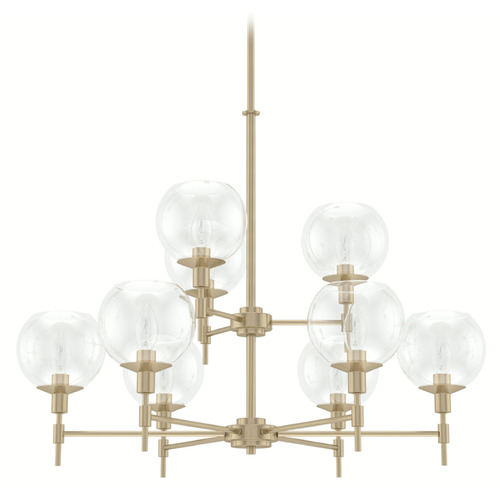 Xidane Alturas Gold Chandelier by Hunter Fan Company