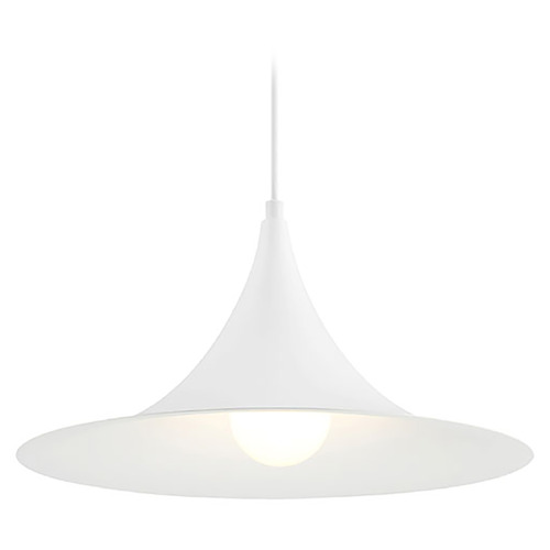 Access Lighting Costa Matte White LED Pendant by Access Lighting 23784LEDDLP-MWH