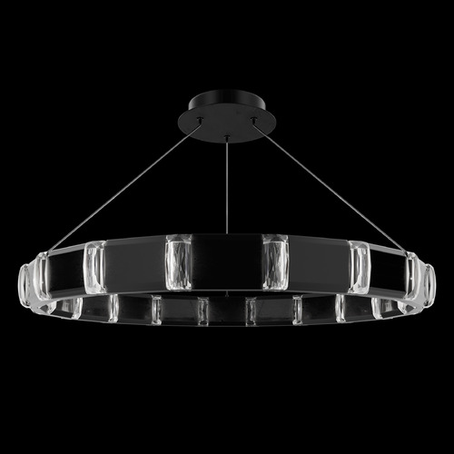 Schonbek Beyond Jounce Black Polished Nickel LED Pendant Light