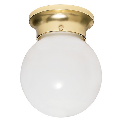 Nuvo Lighting Polished Brass Flush Mount by Nuvo Lighting 60/6028