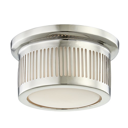Bangor Polished Nickel LED Flush Mount by Hudson Valley Lighting