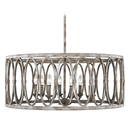 Visual Comfort Studio Collection Patrice Chandelier in Deep Abyss by Visual Comfort Studio F3351/8DA