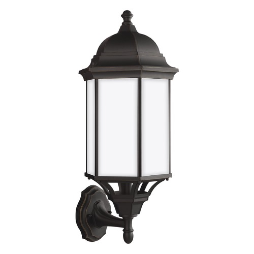 Sevier Antique Bronze Outdoor Wall Light by Generation Lighting