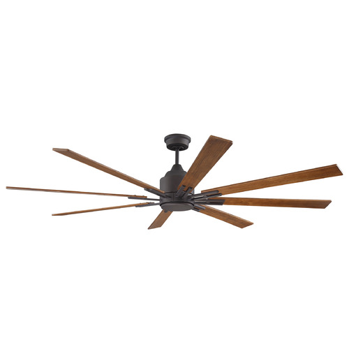 Craftmade Lighting Fleming 70-Inch Damp LED Fan in Espresso by Craftmade Lighting FLE70ESP8