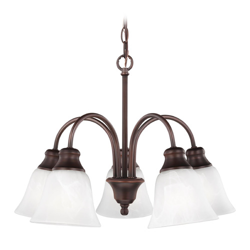 Generation Lighting Windgate 20-Inch Bronze Mini Chandelier by Generation Lighting 35950-710