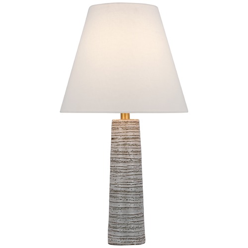 Visual Comfort Signature Collection Marie Flanigan Gates Table Lamp in Malt White Dust by Visual Comfort Signature S3630MWDL