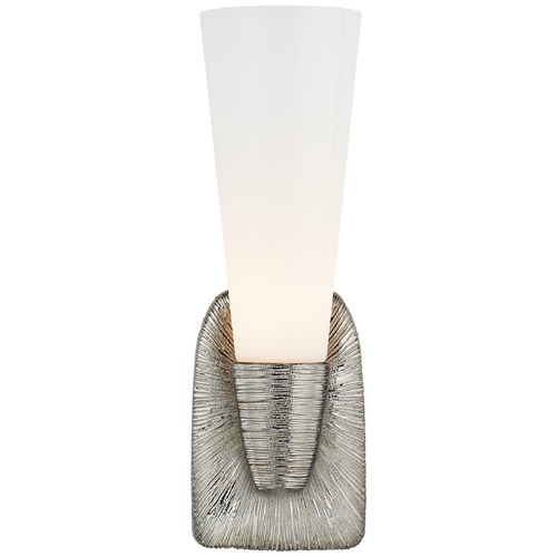 Kelly Wearstler Utopia Bath Sconce in Nickel by Visual Comfort Signature