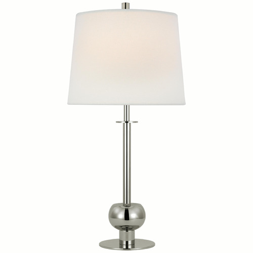 Visual Comfort Signature Collection Paloma Contreras Comtesse Lamp in Nickel by Visual Comfort Signature PCD3100PN-L