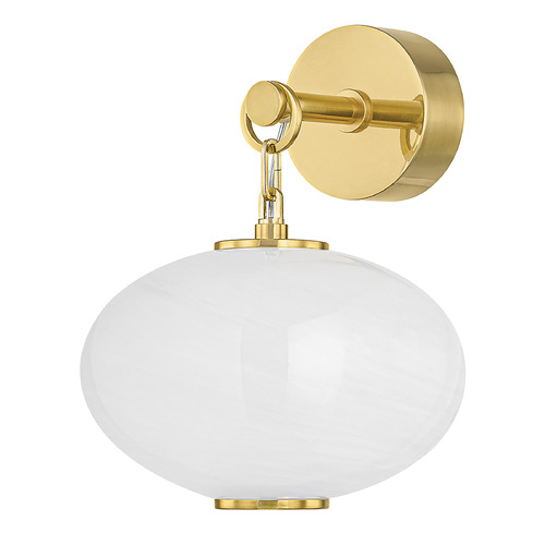 Corbett Lighting Nephele Vintage Polished Brass LED Sconce