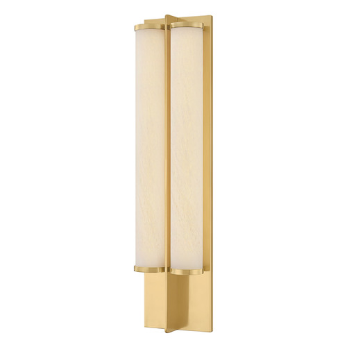 Hudson Valley Lighting Northfield Aged Brass LED Sconce