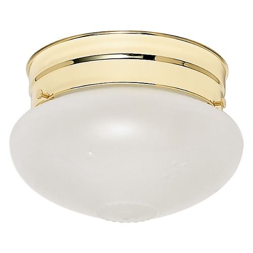 Nuvo Lighting Polished Brass Flush Mount by Nuvo Lighting SF77/123