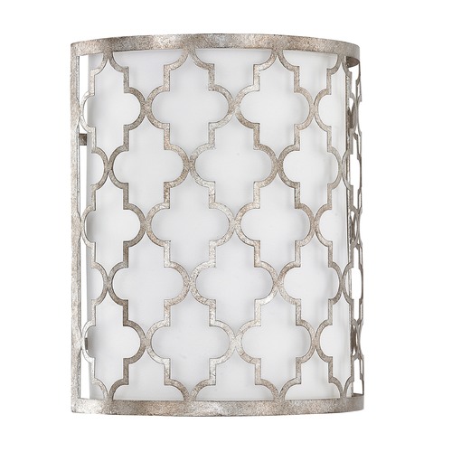 Capital Lighting Ellis Antique Silver Sconce by Capital Lighting 4546AS-566