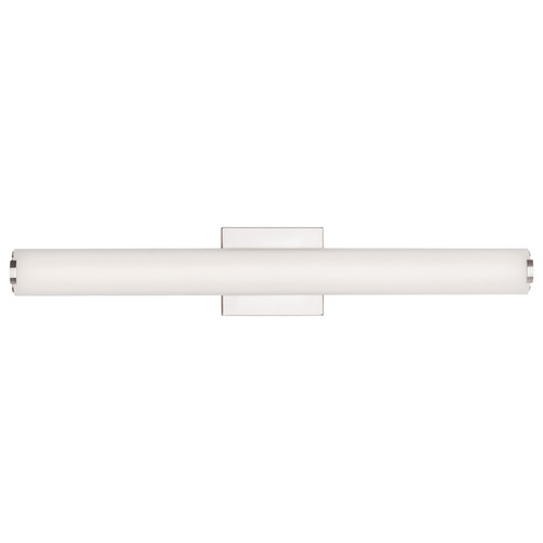 Visual Comfort Modern Collection Sean Lavin Finn 24-Inch LED Bath Light in Nickel by Visual Comfort Modern 700BCFINN24S-LED930