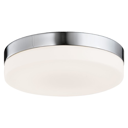 Avenue Lighting Cermack St. 9-Inch Brushed Nickel LED Flush Mount by Avenue Lighting HF1106-BN