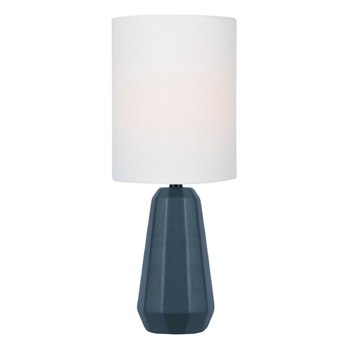 Charna Jet Black Table Lamp by Lite Source Lighting