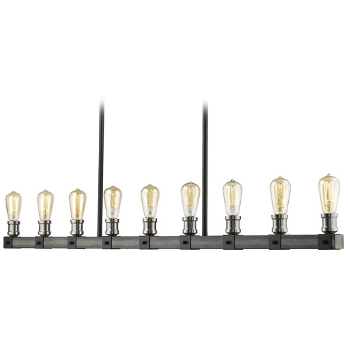 Kirkland Ashen Barnboard Linear Light by Z-Lite