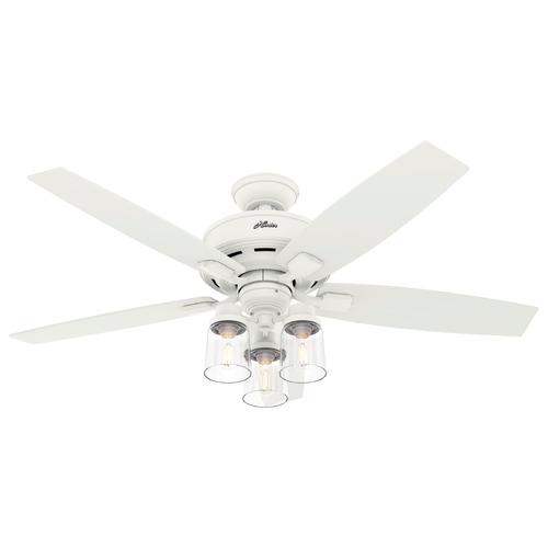 Hunter Fan Company 52-Inch Bennett Fan in Matte White by Hunter Fan Company 50281