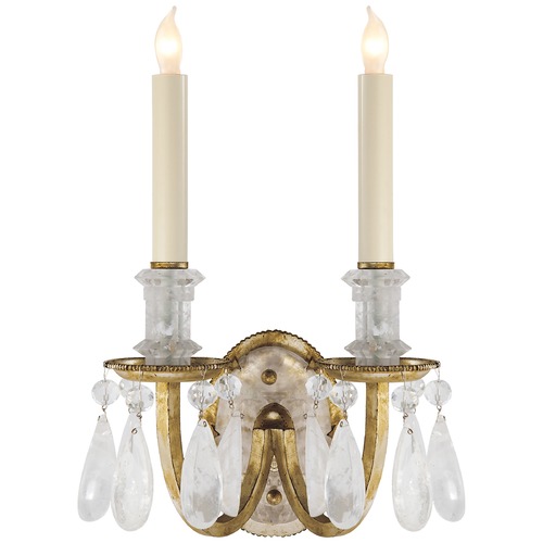 Thomas OBrien ElizAbeth Sconce in Gilded Iron by Visual Comfort Signature