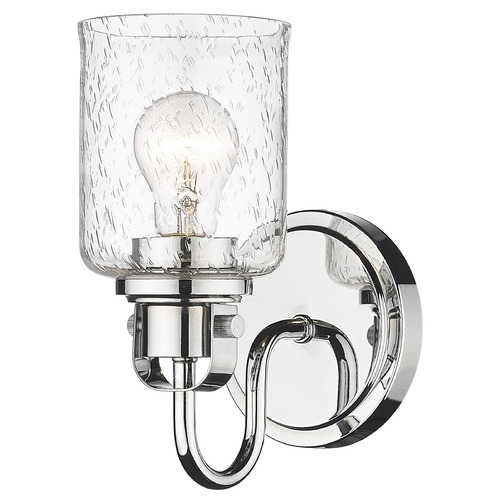 Z-Lite Kinsley Chrome Sconce by Z-Lite 340-1S-CH