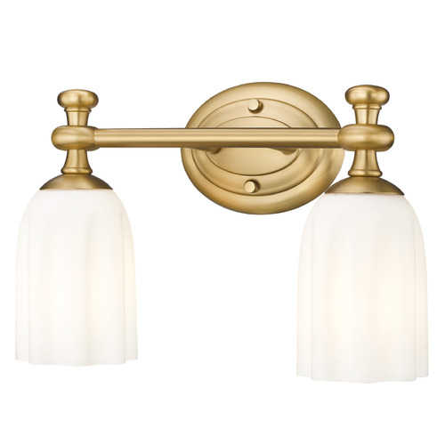 Z-Lite Z-Lite Orion Modern Gold Bathroom Light 1102-2V-MGLD