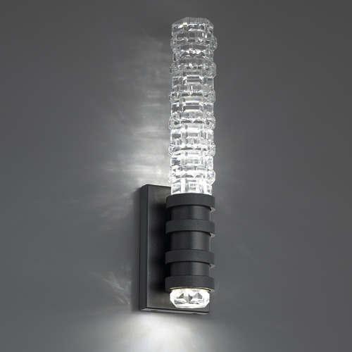 Schonbek Beyond Schonbek Beyond Kemberly Black LED Sconce BWS60518-BK