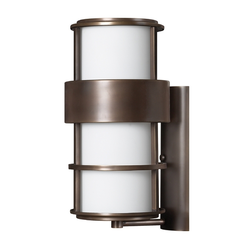 Saturn 20.25-Inch Wall Light in Metro Bronze by Hinkley Lighting