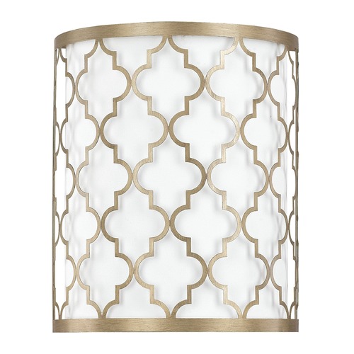 Capital Lighting Ellis 2-Light Sconce in Brushed Gold by Capital Lighting 4546BG-566