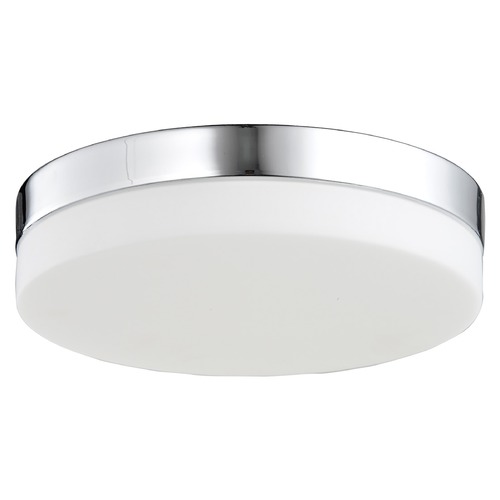 Cermack St. 9-Inch Polished Chrome LED Flush Mount by Avenue Lighting
