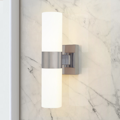 Brushed Nickel Sconce by Minka Lavery
